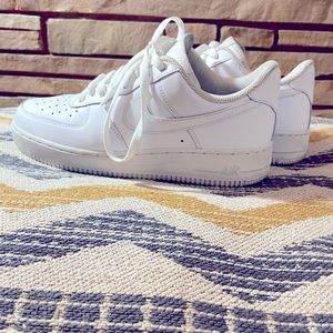 All white Air Force ones | used